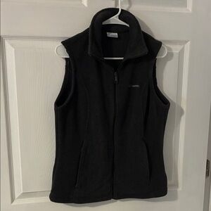 Columbia Charcoal Sleeveless Fleece Jacket